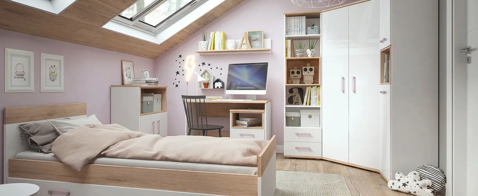 Kreativní nápady na uspořádání skříně v dětském pokoji