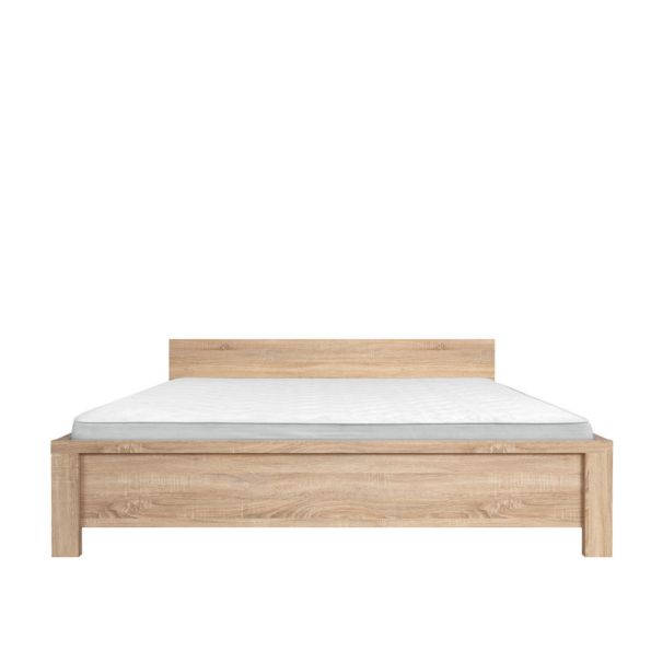 Levně Postel 160 Kaspian - Black Red White - BRW