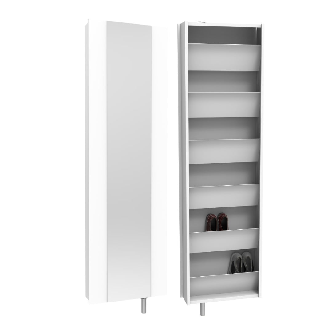 

Šatní skříň s zdrcadlem Home - Allhall