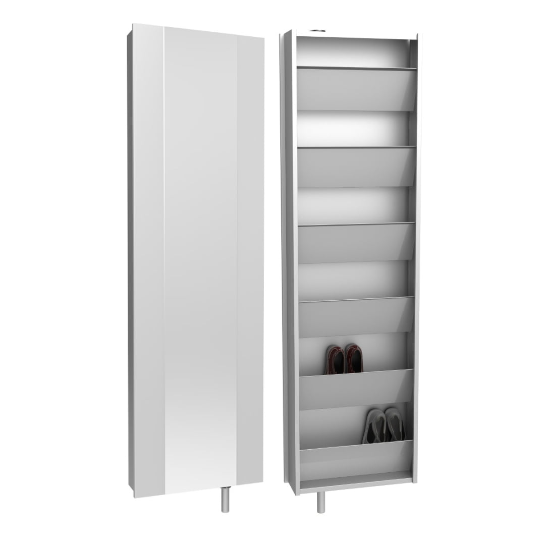 

Šatní skříň s zdrcadlem Home - Allhall