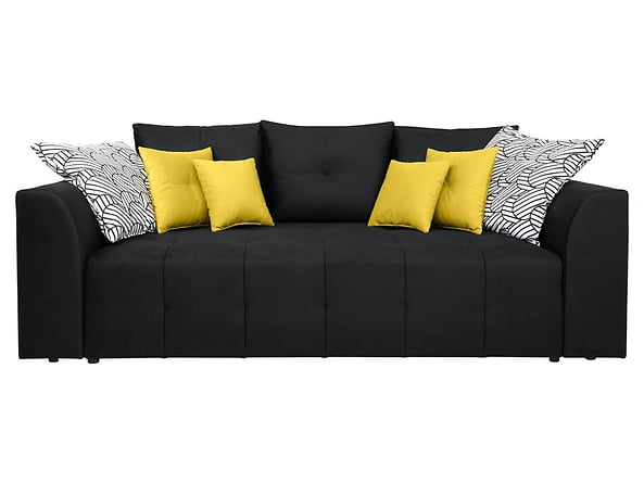 

Pohovka Royal IV Mega Lux 3DL - Black Red White - BRW