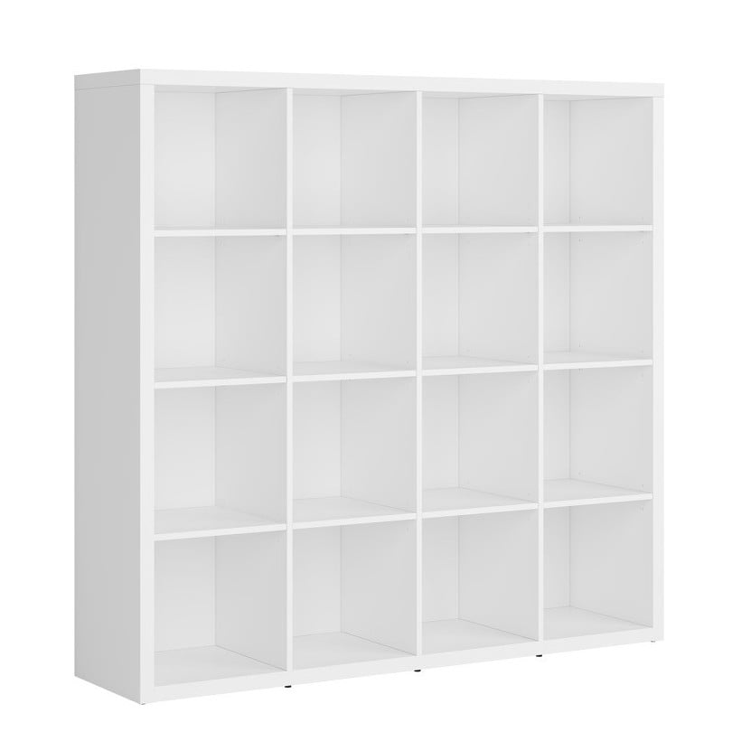 

Široká knihovna Nepo Plus - Black Red White - BRW