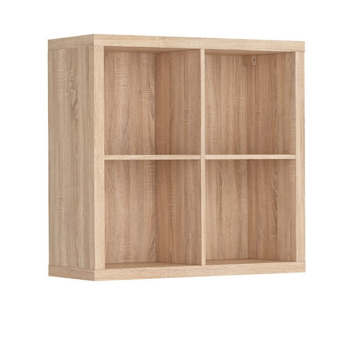

Závěsný regál do obývacího pokoje Nepo Plus - Black Red White - BRW