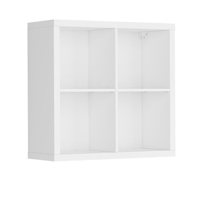 

Závěsný regál do obývacího pokoje Nepo Plus - Black Red White - BRW