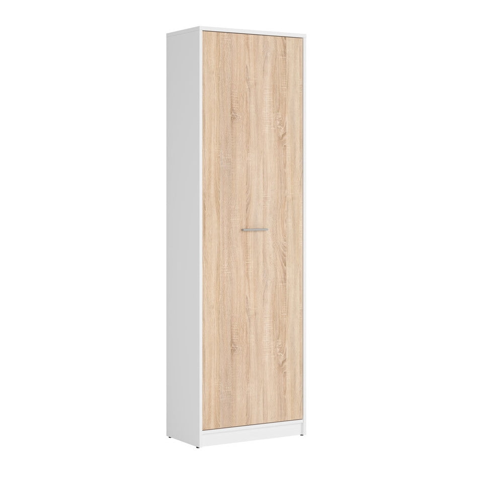 

Regál do obývacího pokoje Nepo Plus - Black Red White - BRW