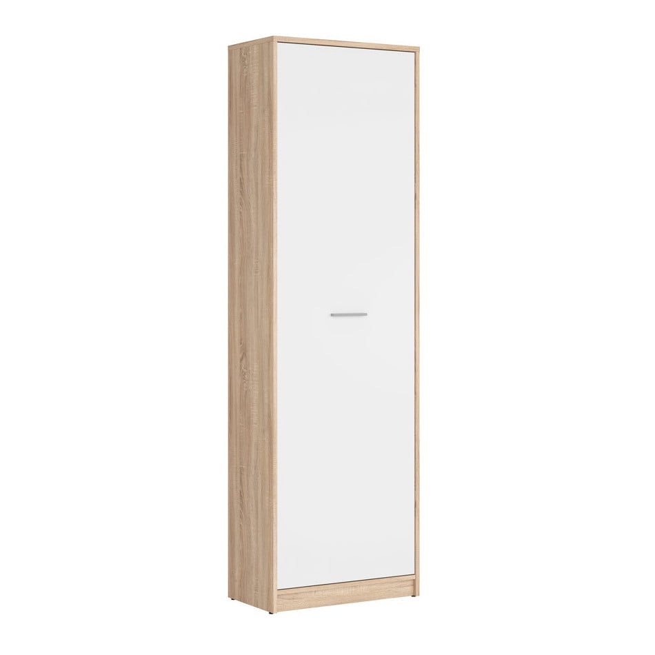 

Regál do obývacího pokoje Nepo Plus - Black Red White - BRW