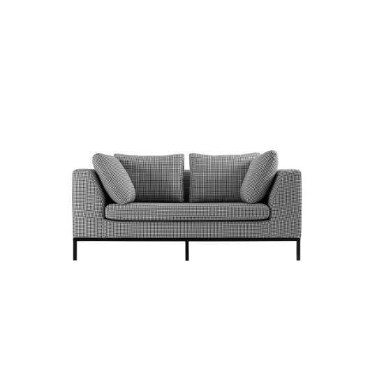 

Sofa 2-osobowa ciemna pepita Ambient - CustomForm