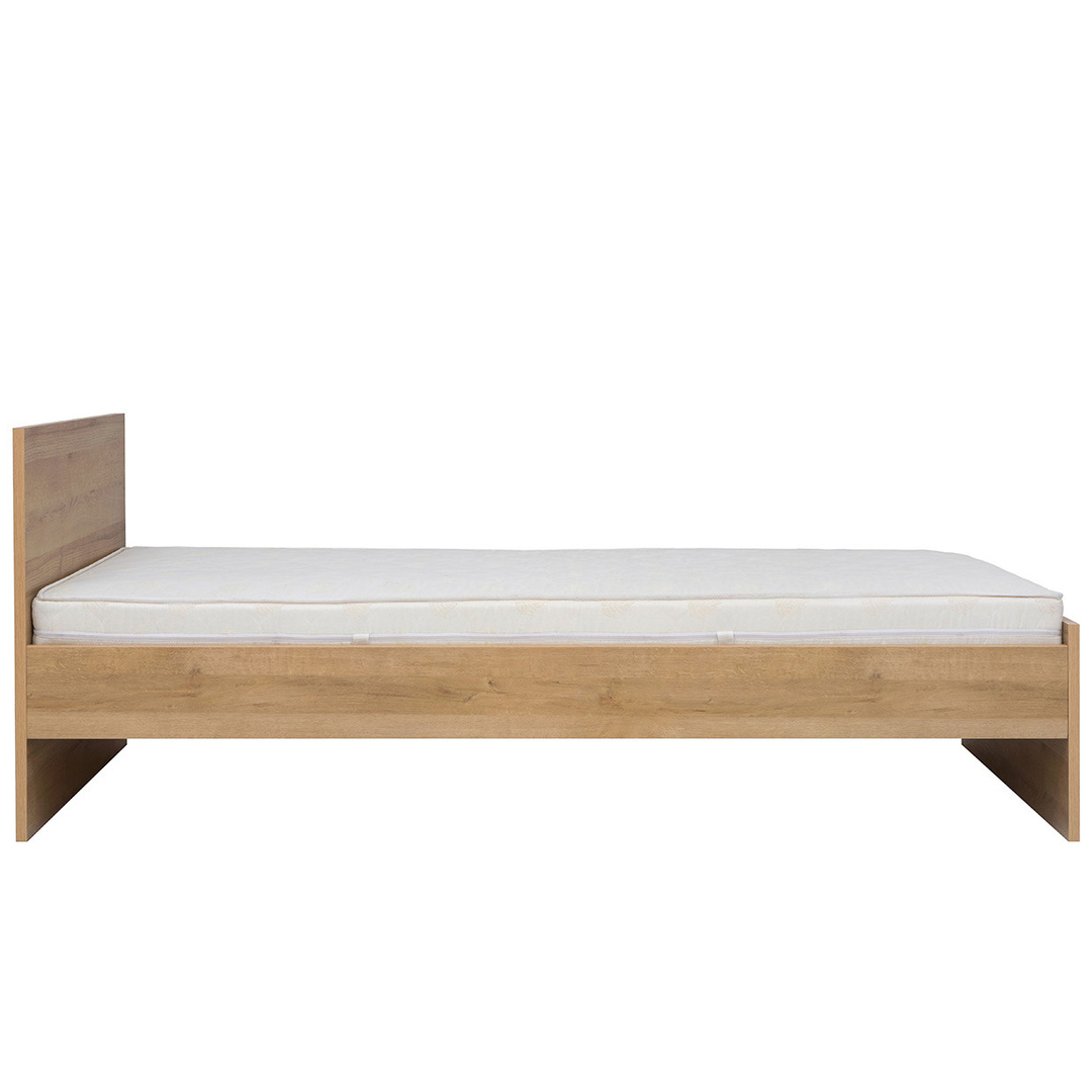 Levně Postel 90 Balder - Black Red White - BRW