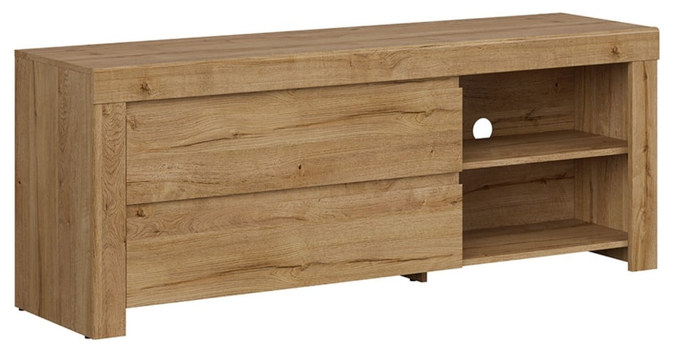 TV stolek Holten - Black Red White - BRW