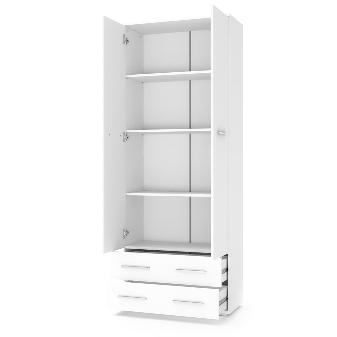 

Dvoudveřový regál se zásuvkami do obývacího pokoje Lima - Halmar