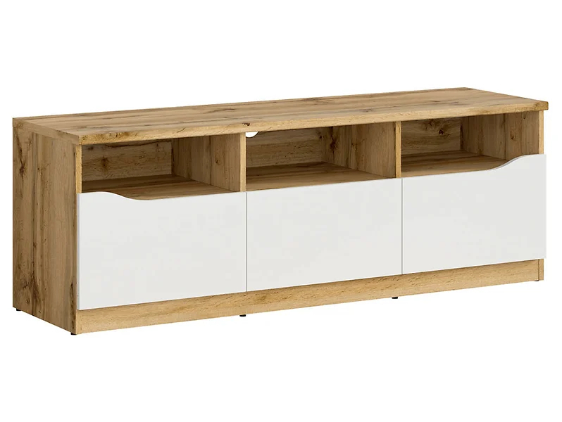 Levně TV Stolek Nuis - Black Red White - BRW