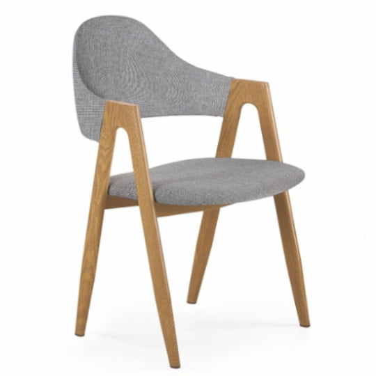 

Stylová čalouněná židle do jídelny K-344 - Halmar