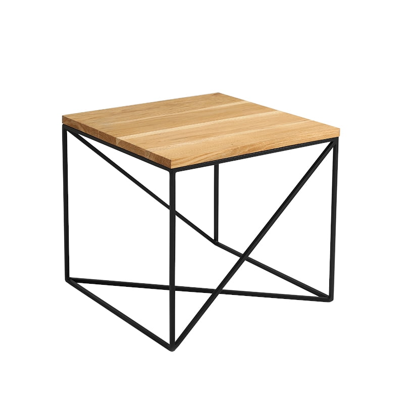 

Konferenční stolek na kovových rámech 50x50 Memo Solid Wood - CustomForm