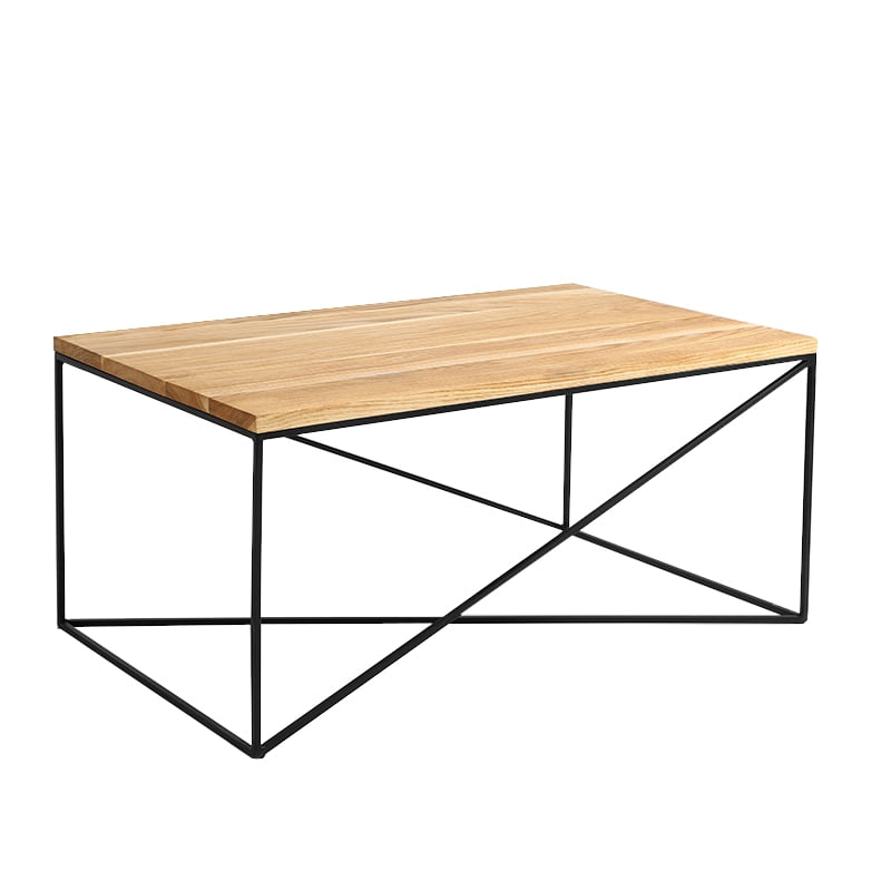 

Konferenční stolek na kovových rámech 100x60 Memo Solid Wood - CustomForm