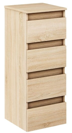 Komoda do ložnice nebo obývacího pokoje Megan 4S - Agat