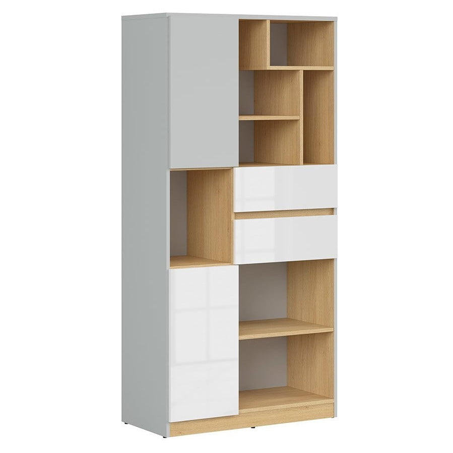 

Regál Nandu - Black Red White - BRW