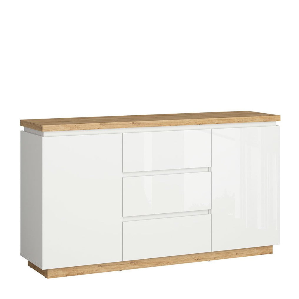 

Komoda Erla - Black Red White - BRW