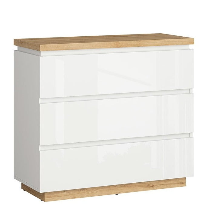 

Komoda Erla - Black Red White - BRW
