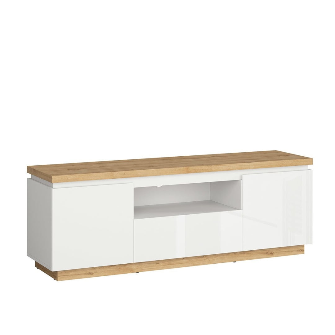 

TV stolek Erla - Black Red White - BRW