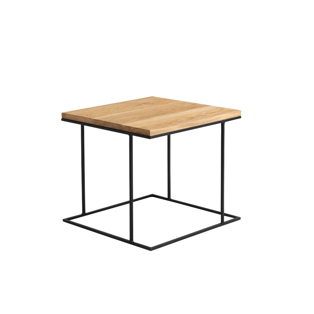 

Konferenční stolek na kovových rámech 50 Walt Solid Wood - CustomForm