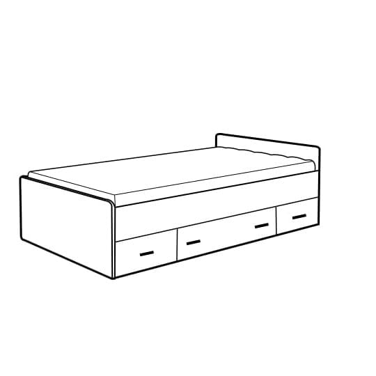 

Postel pravá 80262 (120x200) - M&K Foam