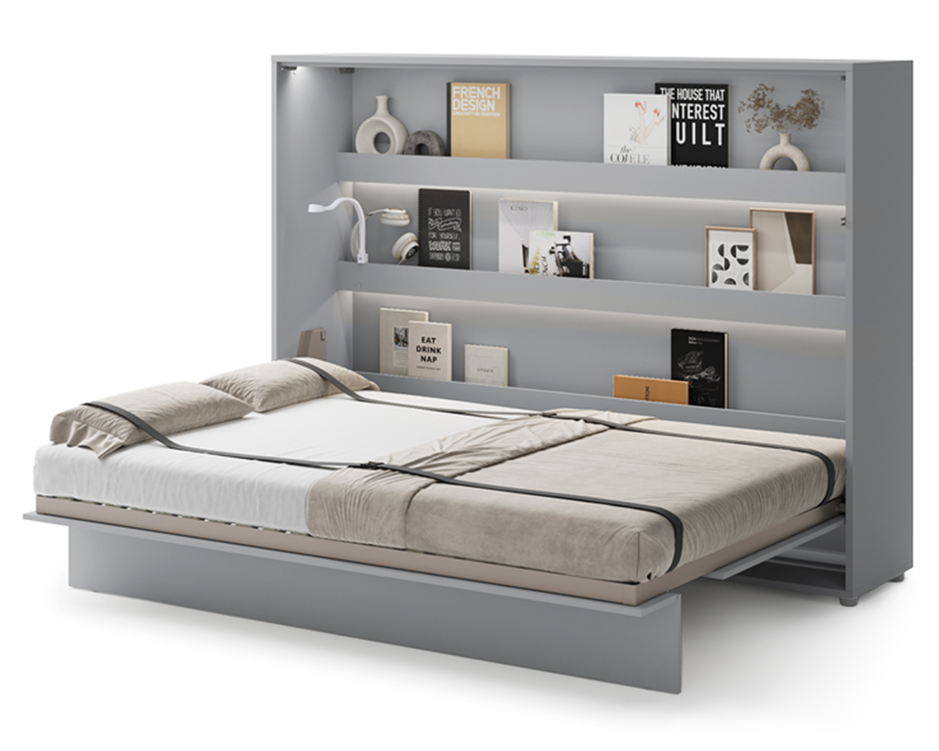 Sklápěcí postel nízká 140 Bed Concept - Lenart