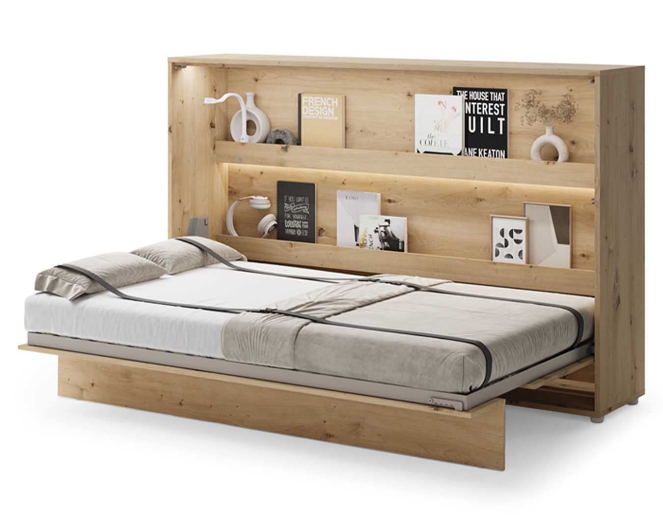 Sklápěcí postel nízká 120 Bed Concept - Lenart