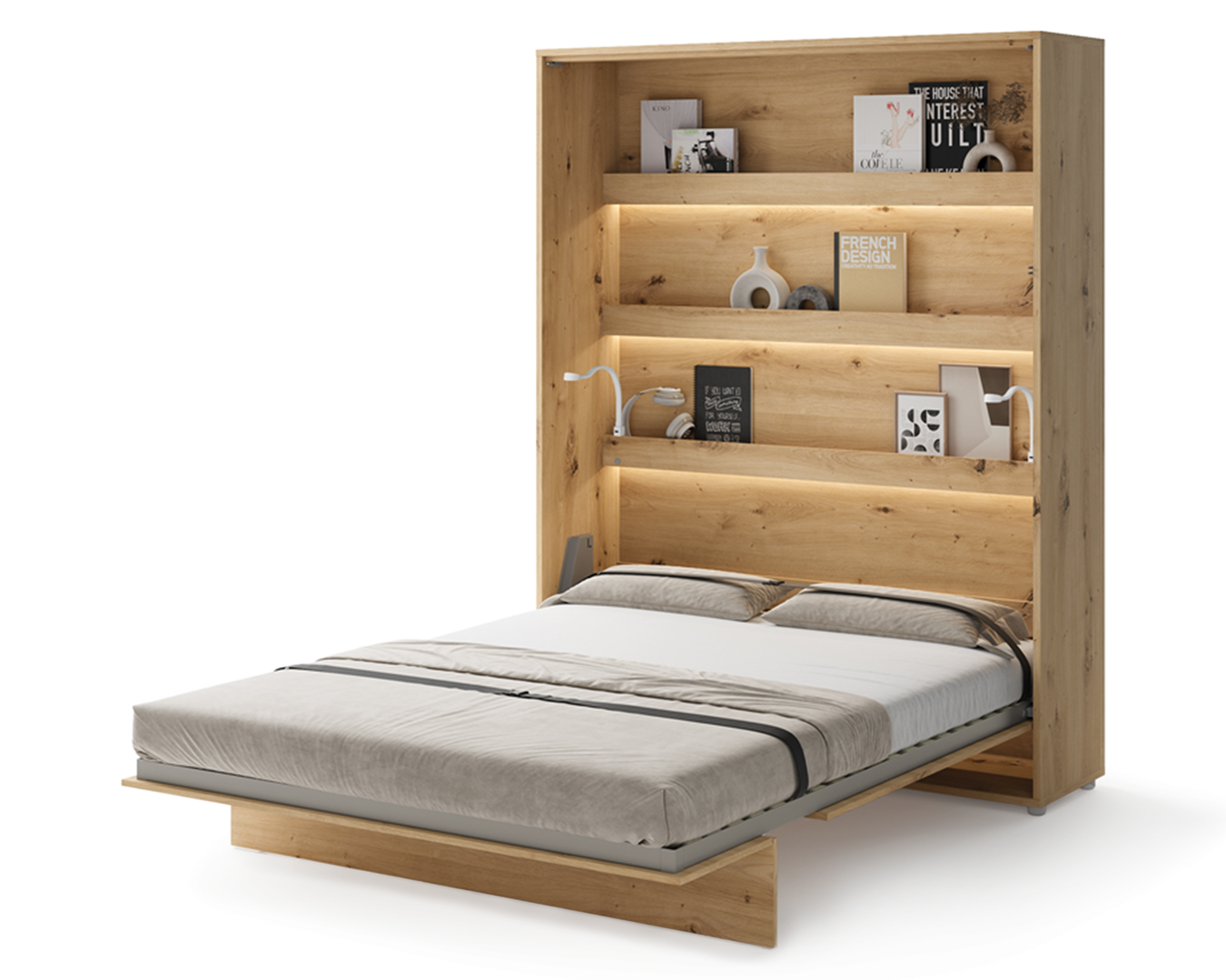 Sklápěcí postel vysoká 160 Bed Concept - Lenart