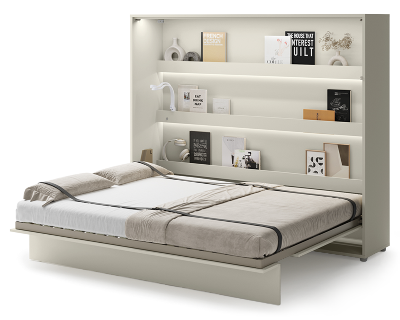 Levně Sklápěcí postel nízká 160 Bed Concept - Lenart