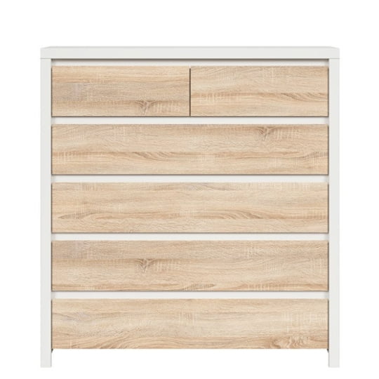 

Komoda Kaspian - Black Red White - BRW