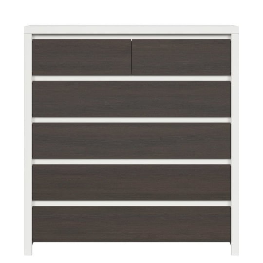 

Komoda Kaspian - Black Red White - BRW