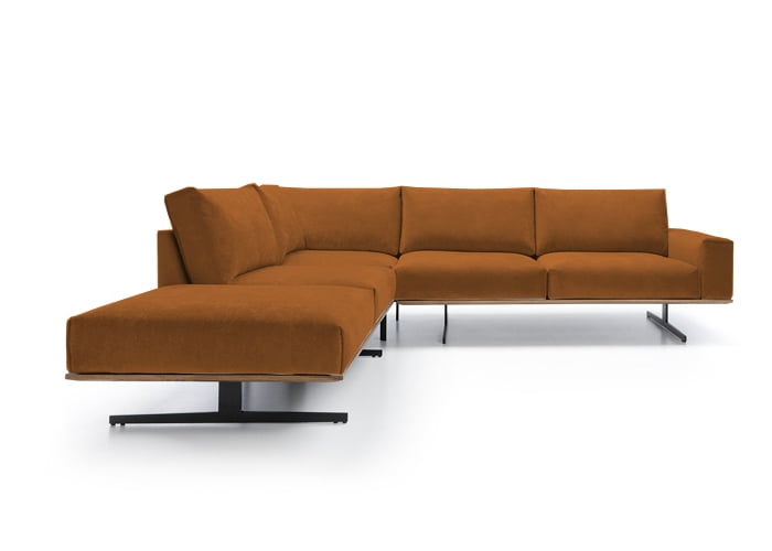 

Rohová sedací souprava na rámech Spazio - Etap Sofa
