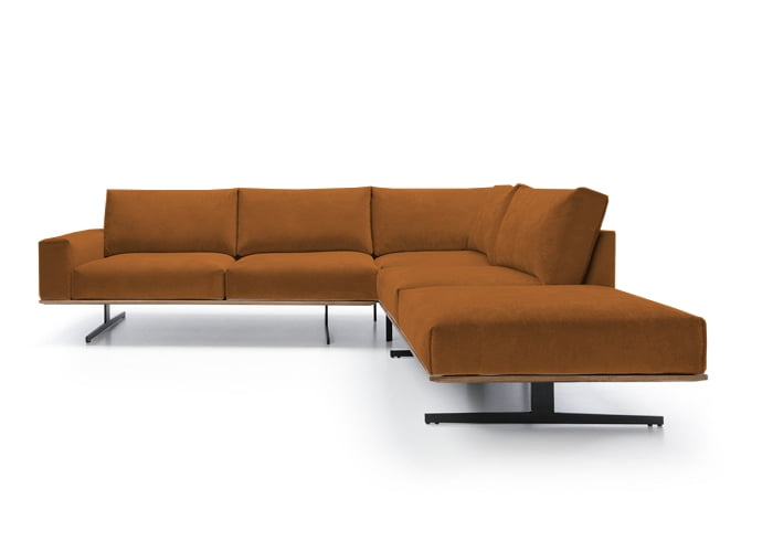 

Rohová sedací souprava na rámech Spazio - Etap Sofa
