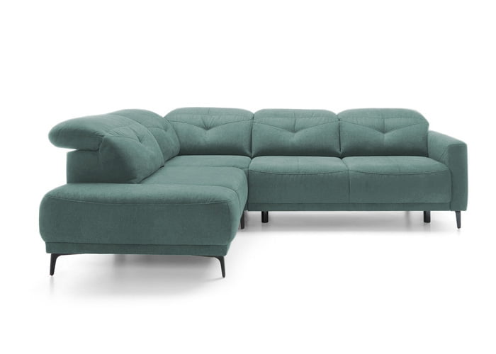 

Rohová sedací souprava pro každodenní spaní s úložným prostorem na lůžkoviny Sandra - Etap Sofa