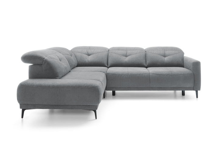 

Rohová sedací souprava pro každodenní spaní s úložným prostorem na lůžkoviny Sandra - Etap Sofa