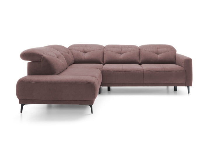 

Rohová sedací souprava pro každodenní spaní s úložným prostorem na lůžkoviny Sandra - Etap Sofa