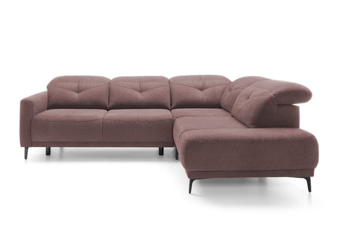 

Rohová sedací souprava pro každodenní spaní s úložným prostorem na lůžkoviny Sandra - Etap Sofa
