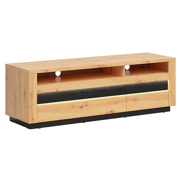 

TV Stolek Ostia - Black Red White - BRW