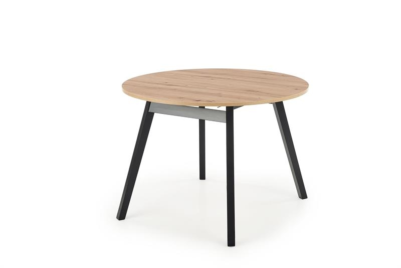 Levně Rozkládací stůl Ruben dub artisan-černý - Halmar