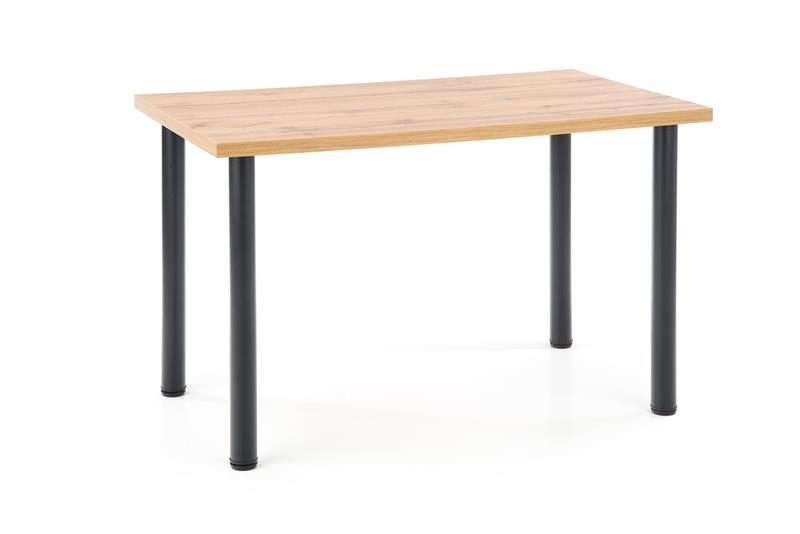Levně Stůl Modex 2 120 do jídelny dub wotan-černý - Halmar