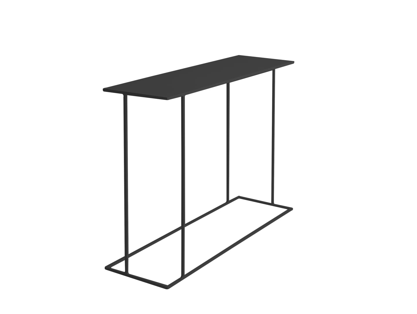 

Konzolový stolek na kovových rámech 100x30 Walt Metal - CustomForm