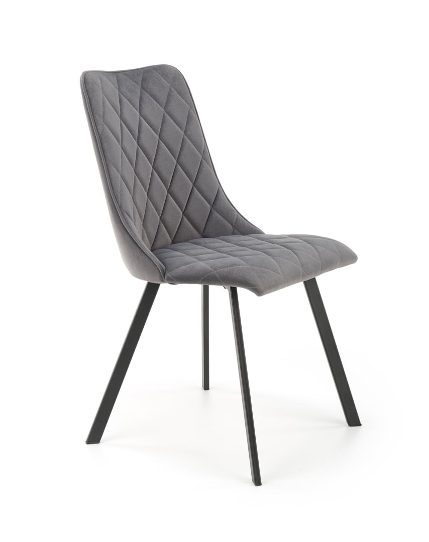 Moderní čalouněná židle do jídelny K-450 - Halmar