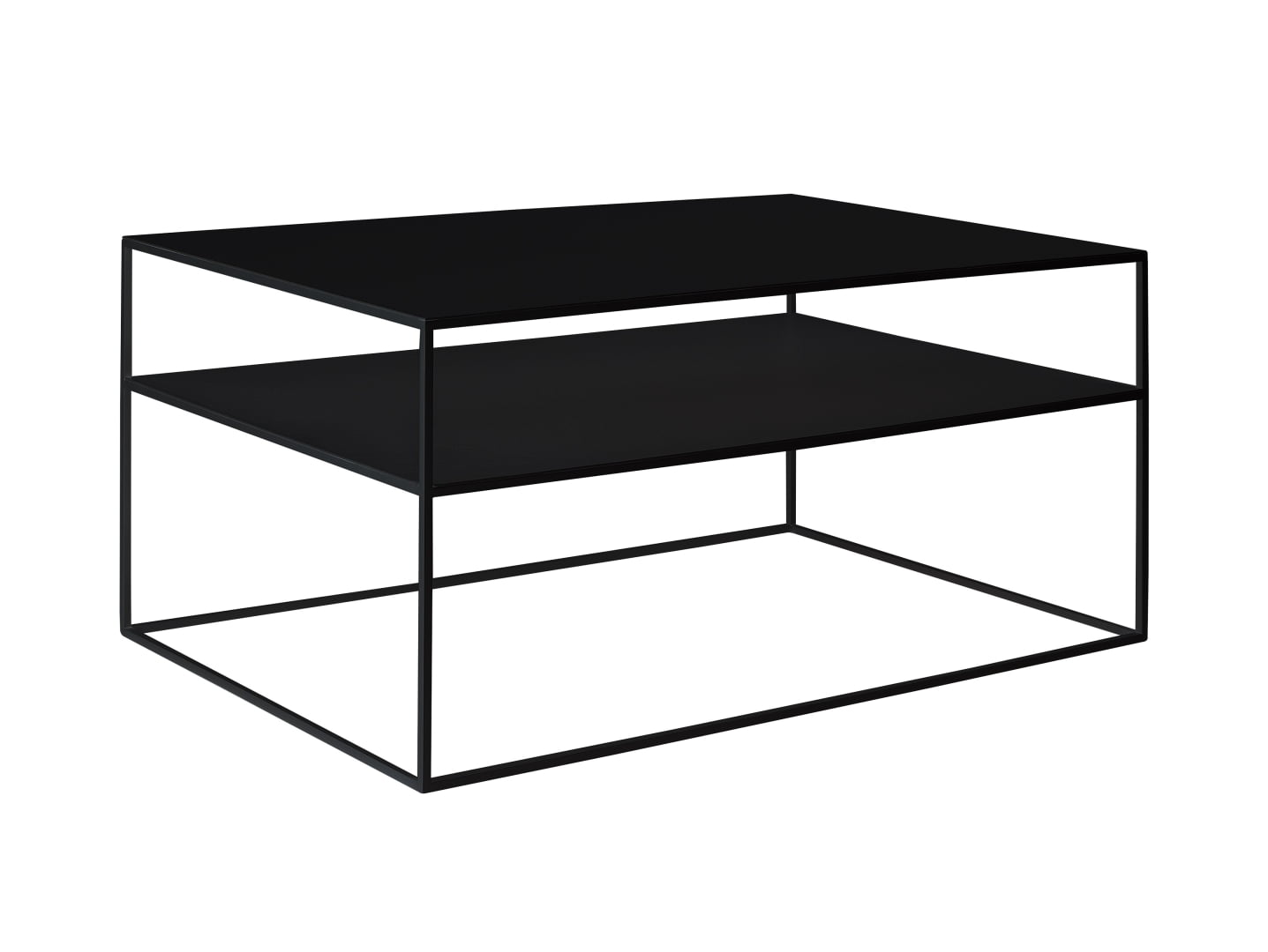 Konferenční stolek na kovových rámech do obývacího pokoje Tensio 2 Floor 100x60 - CustomForm