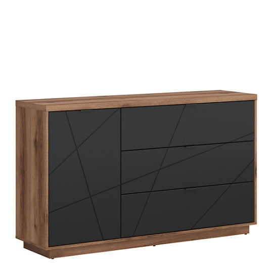 

Komoda Forn - Black Red White - BRW