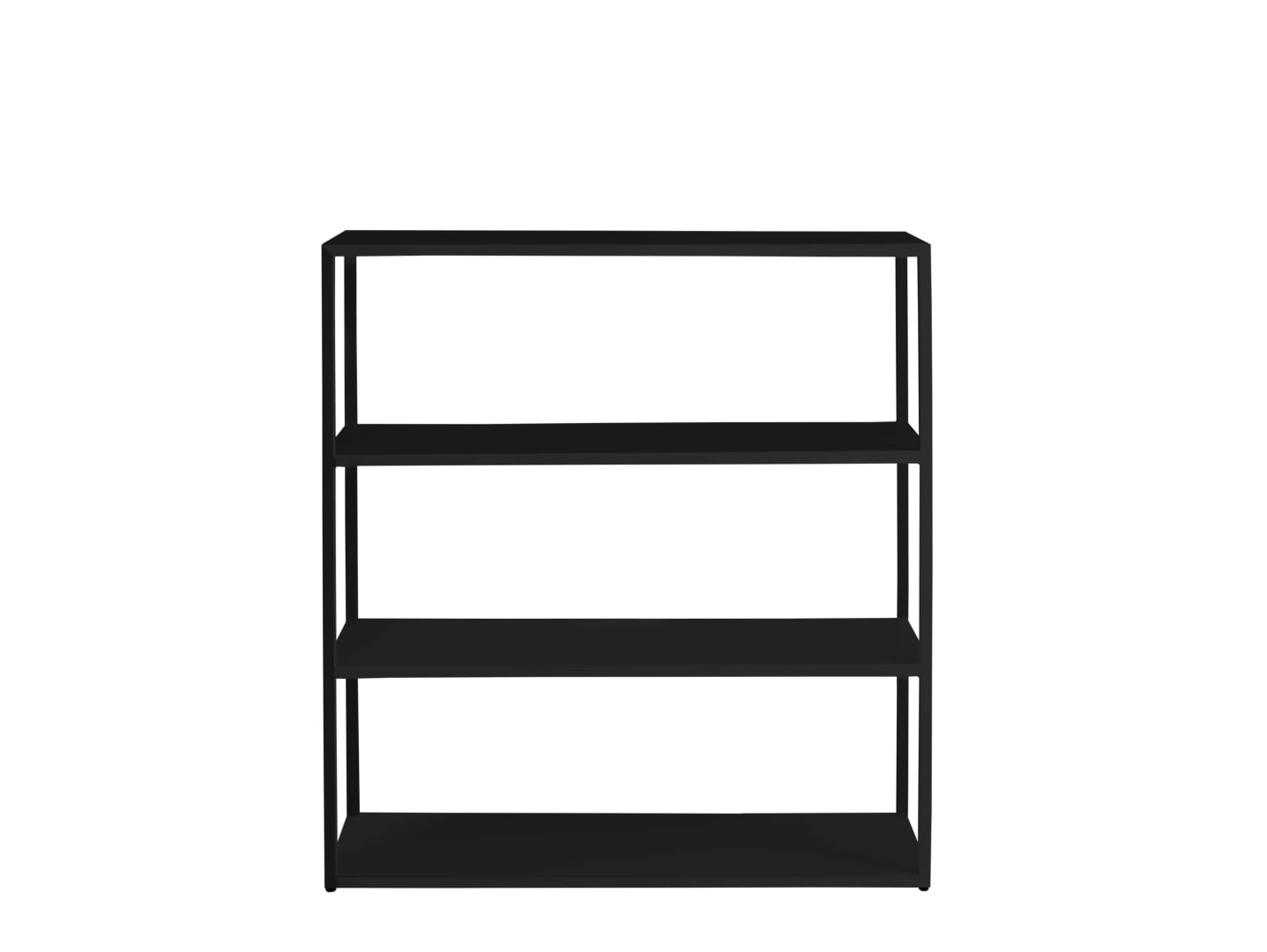 

Prostorný kovový regál do obývacího pokoje Hyller 100x110 - CustomForm