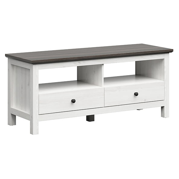 Moderní TV stolek se šuplíky do salónu Hesen - Black Red White - BRW