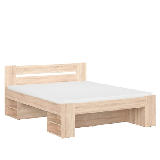 Postel do ložnice Nepo Plus 160 - Black Red White - BRW