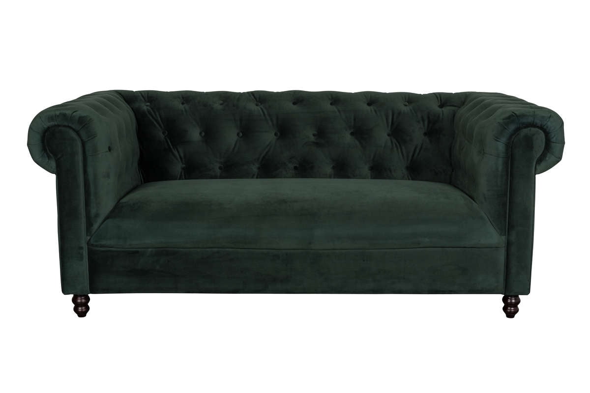 

Pohovka Chester Velvet zelená - Dutchbone