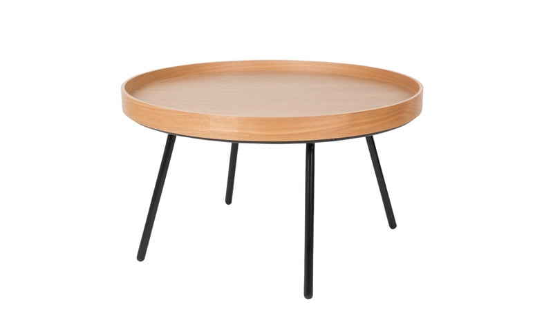 

Konferenční stolek Oak tray Ø78 cm - Zuiver