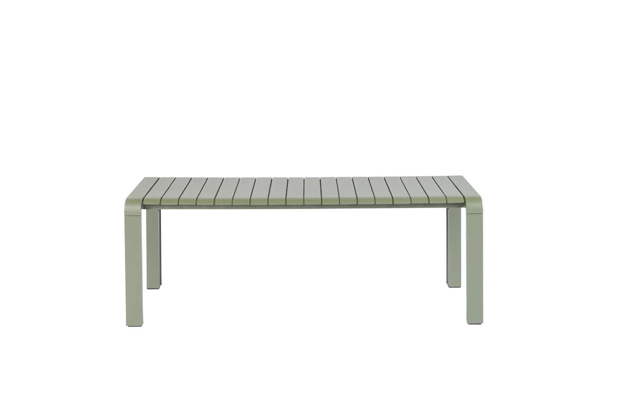 Zahradní lavice Vondel 129,5x45 zelená - Zuiver